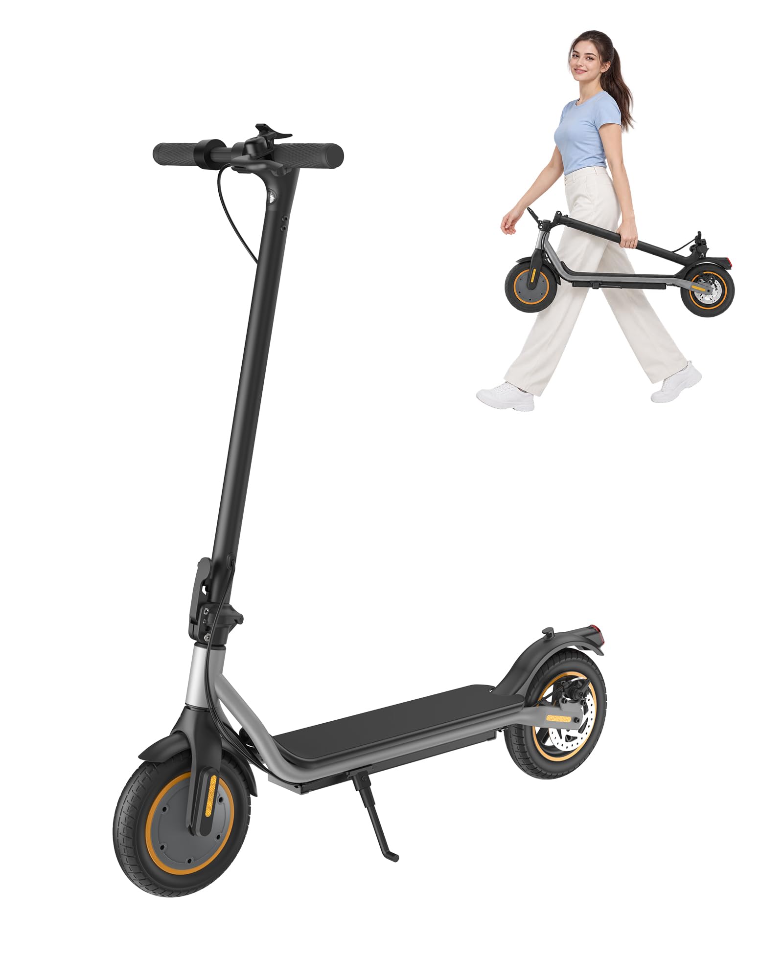 Electric Scooter Adult, 8.5" Tires, 21 Miles &amp; 20 Mph by 500W Motor
