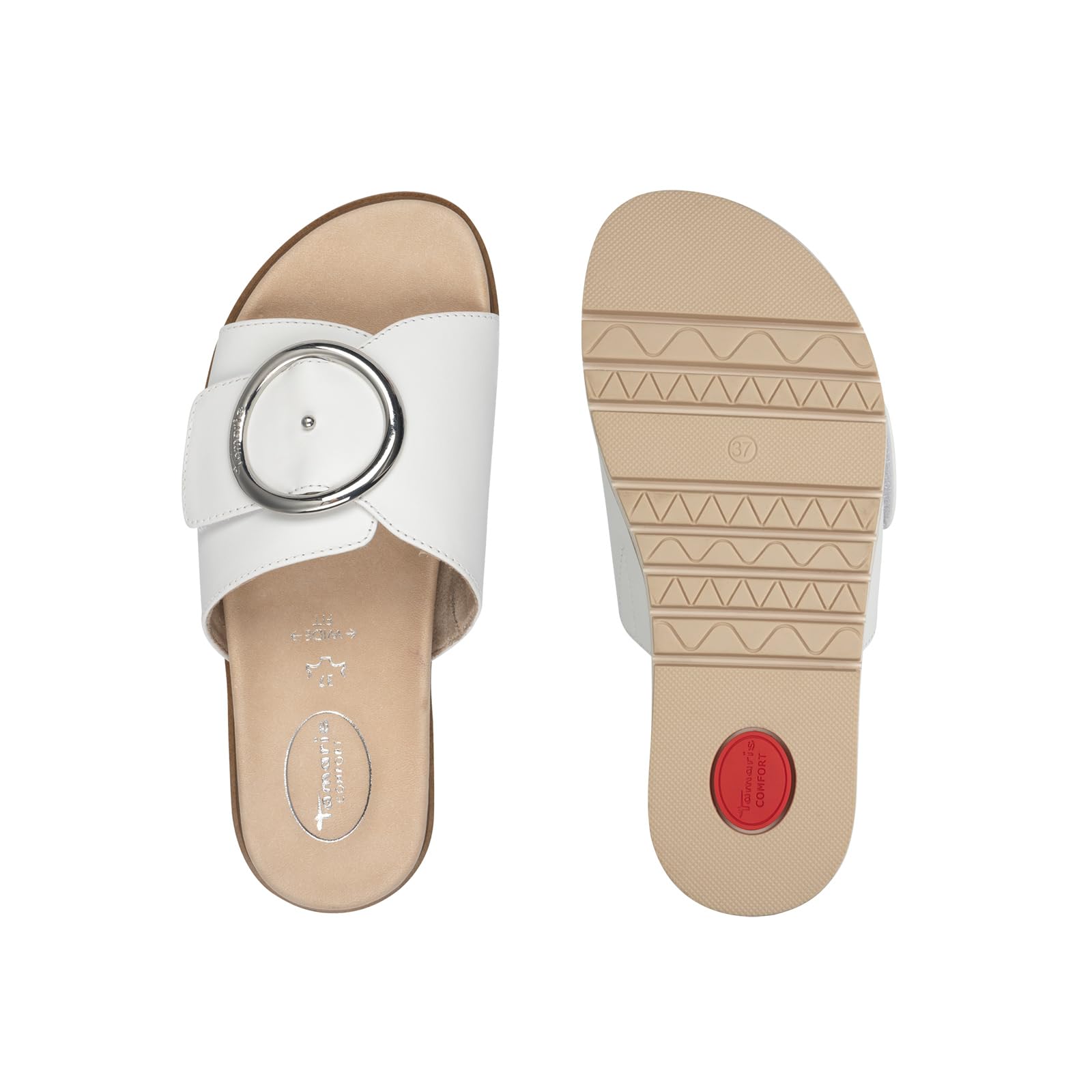 Tamaris Comfort Pantolette da Donna in Pelle Eleganti