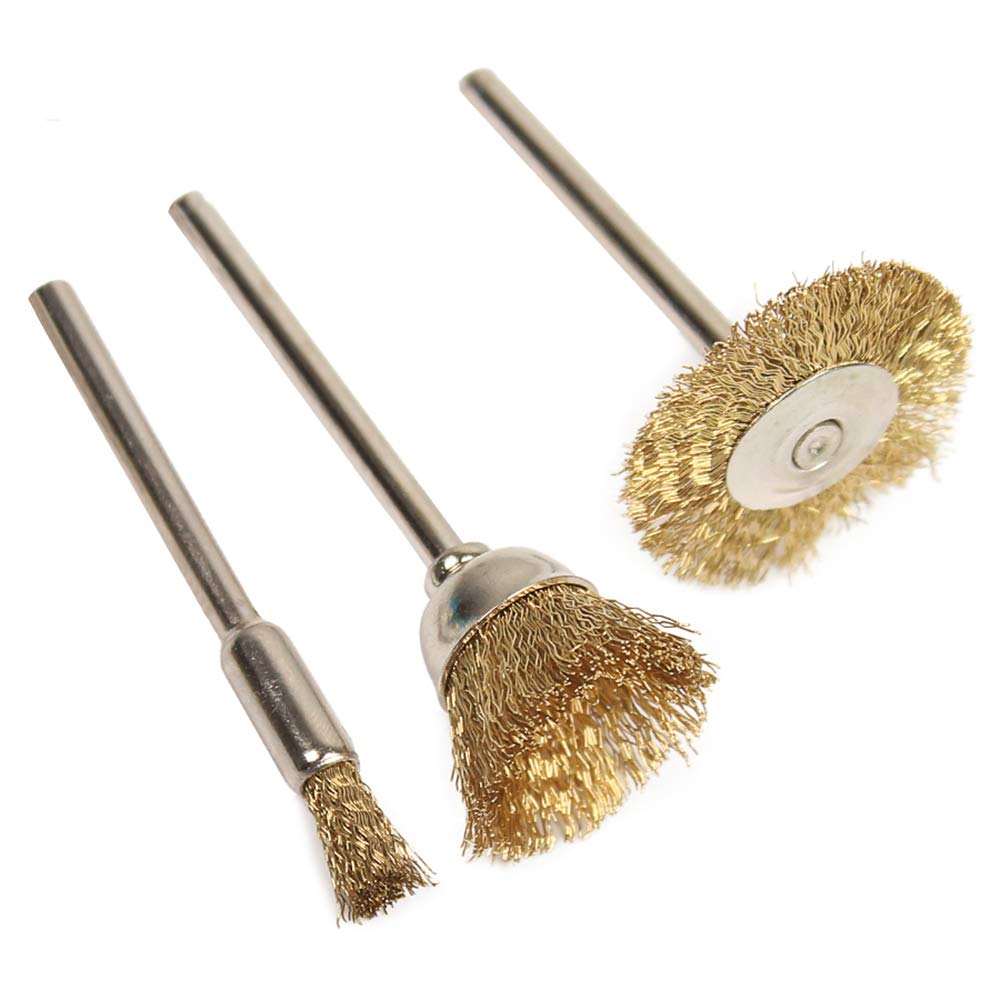 Lot De 12 Brosses Métalliques Et Brosses à Sertir Pour Perceuse