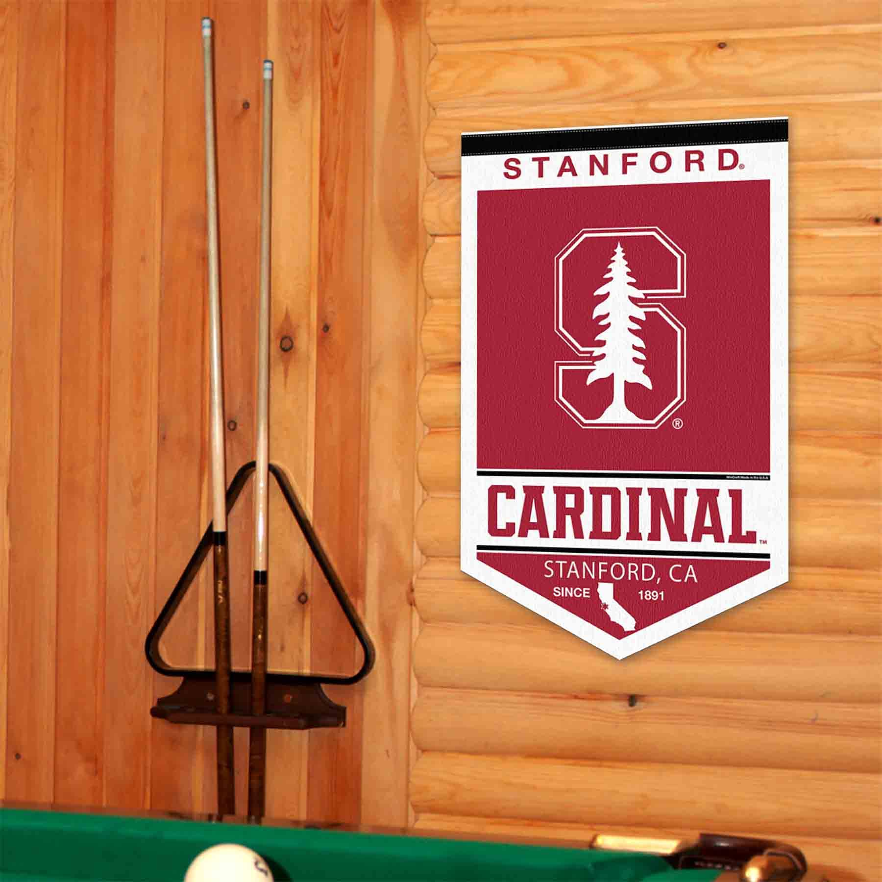 College Flags & Banners Co. Stanford Cardinal Heritage History Banner Pennant