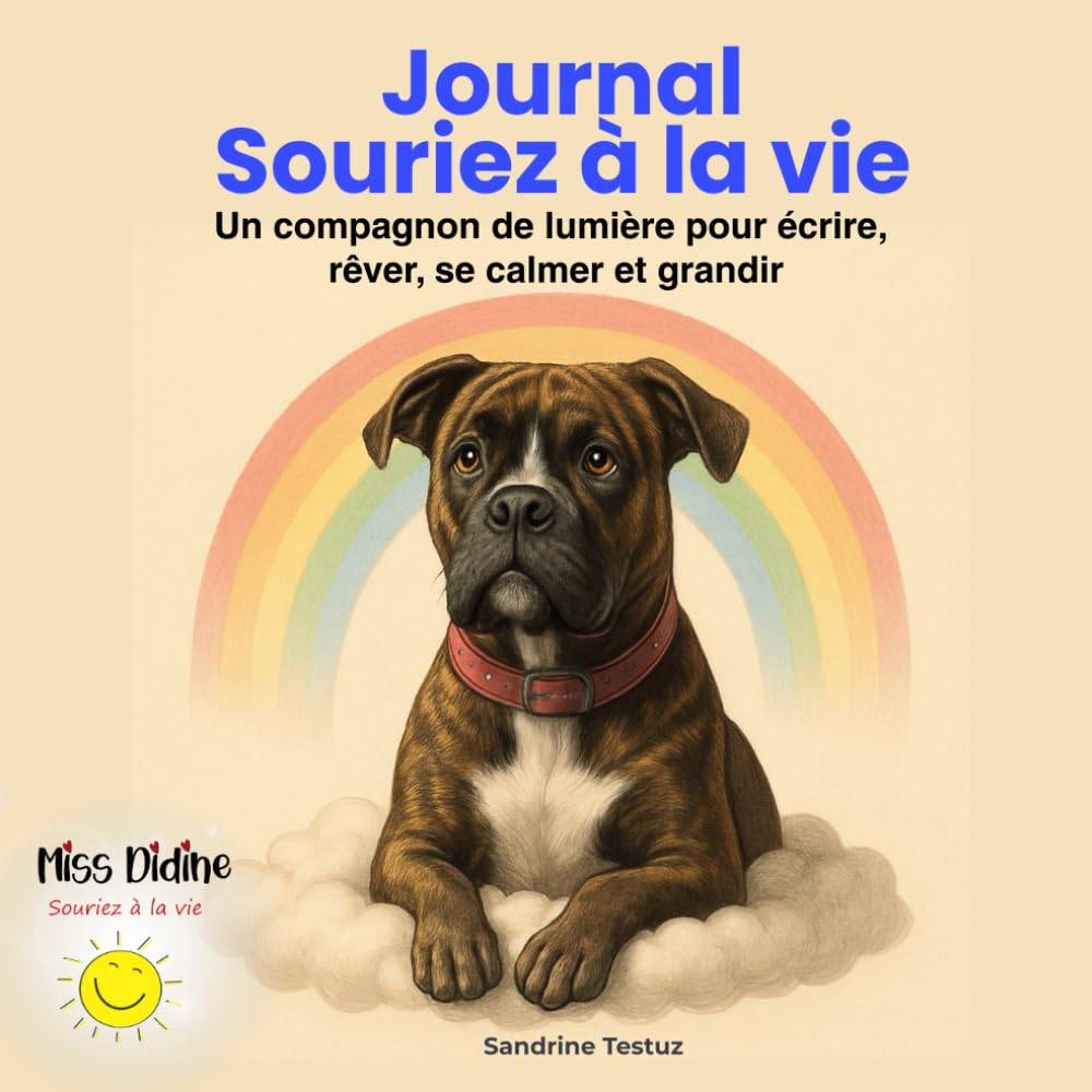 Journal Souriez à la vie: Un compagnon de lumière pour écrire, rêver, se calmer et grandir