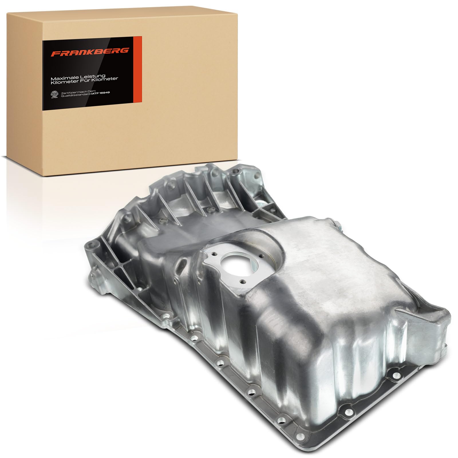 Frankberg Coppa dell'olio coppa dell'olio motore benzina 06B103601CD | Compatibile con A4 8EC, Exeo 3R2, A4 Cabriolet 8H7, Exeo ST 3R5, A4 Avant 8ED, A4 8E2, A4 Cabriolet 8HE, A4 Avant 8E5