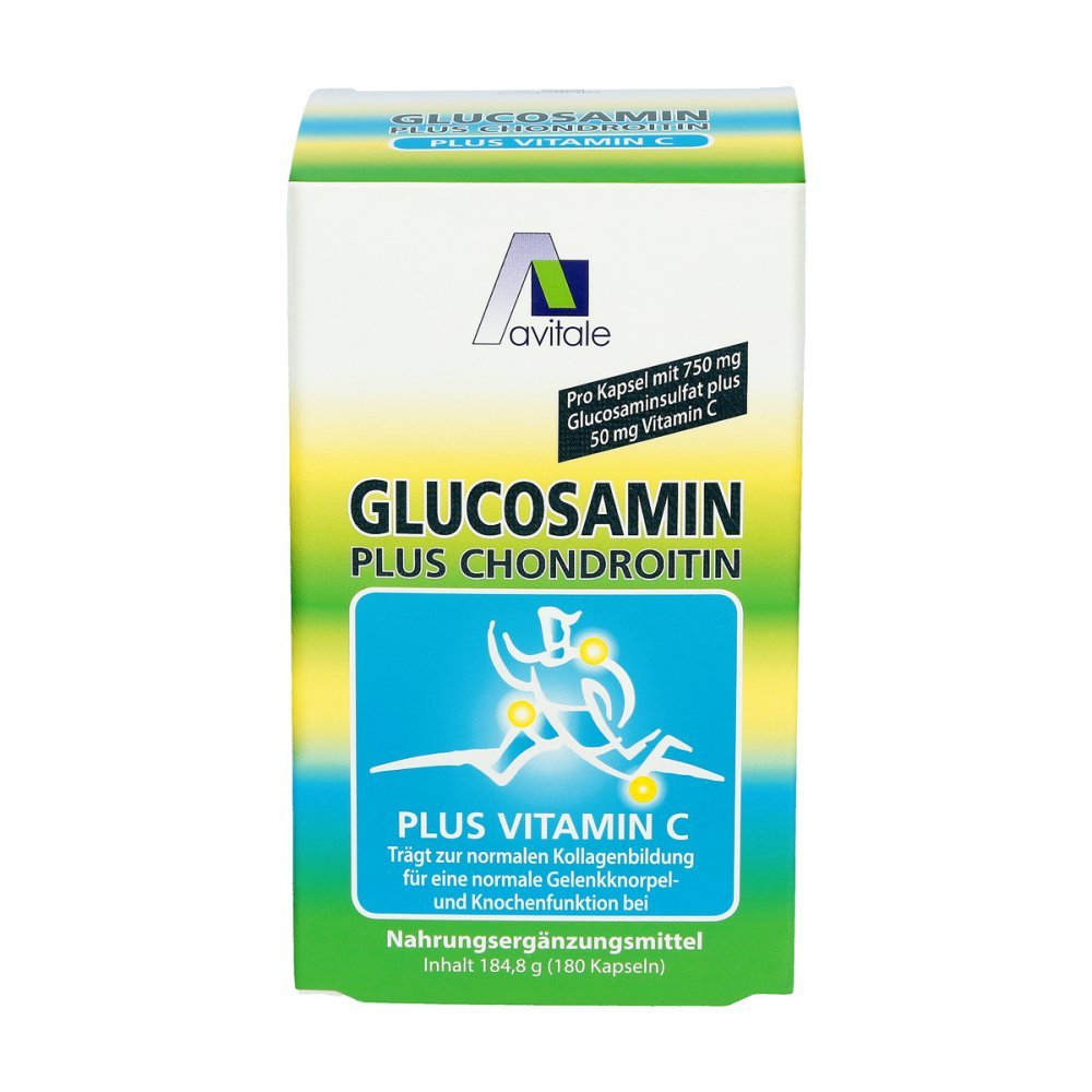 Glucosamin 750 mg+Chondroitin 100 mg Kapseln 180 stk