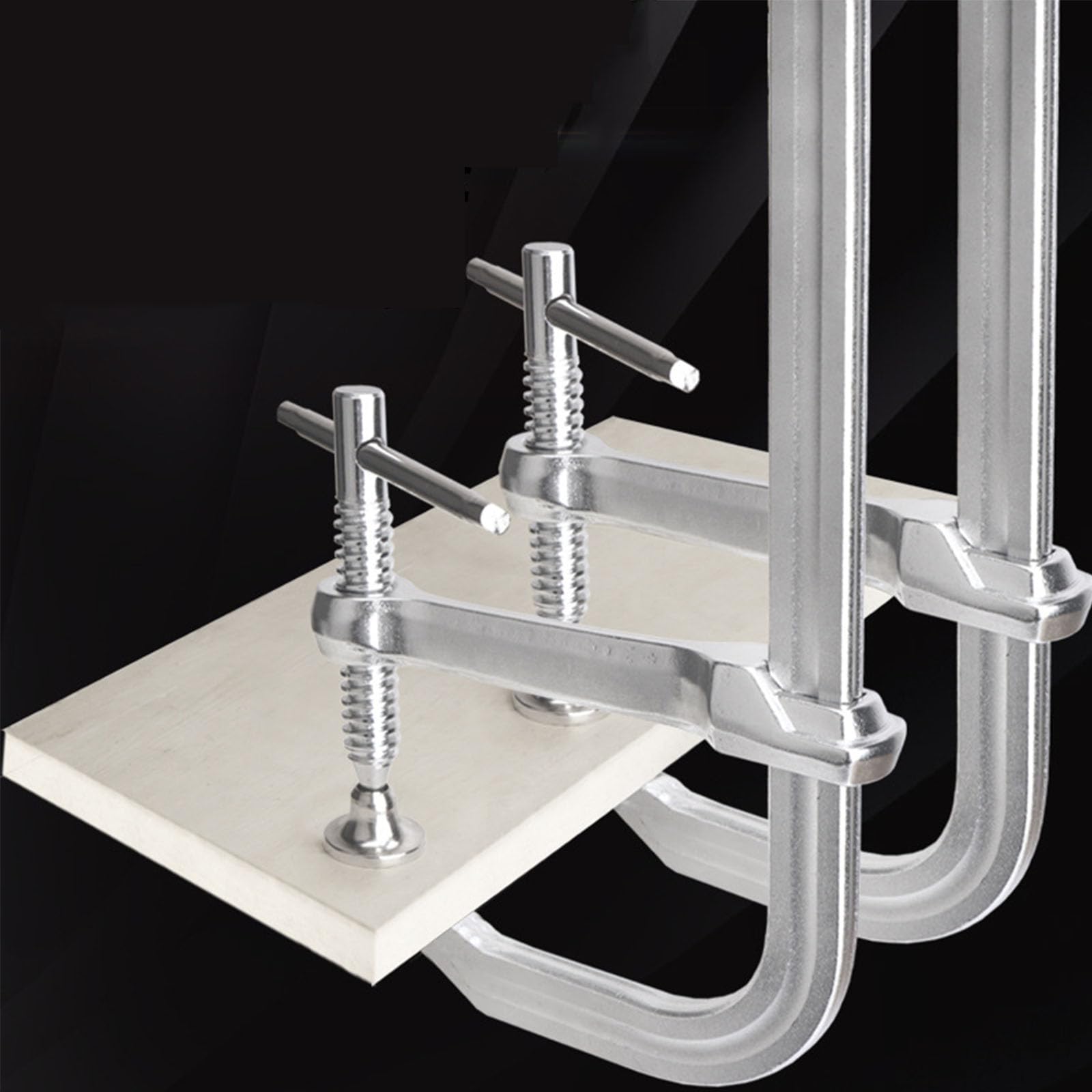 Accessori per macchine utensili o saldatura Lavorazione del legno Lavorazione dei metalli Fai da te Morsetto per barra d'acciaio Morsetto per barra per lavorazione del legno Cuscinetto rotante regol