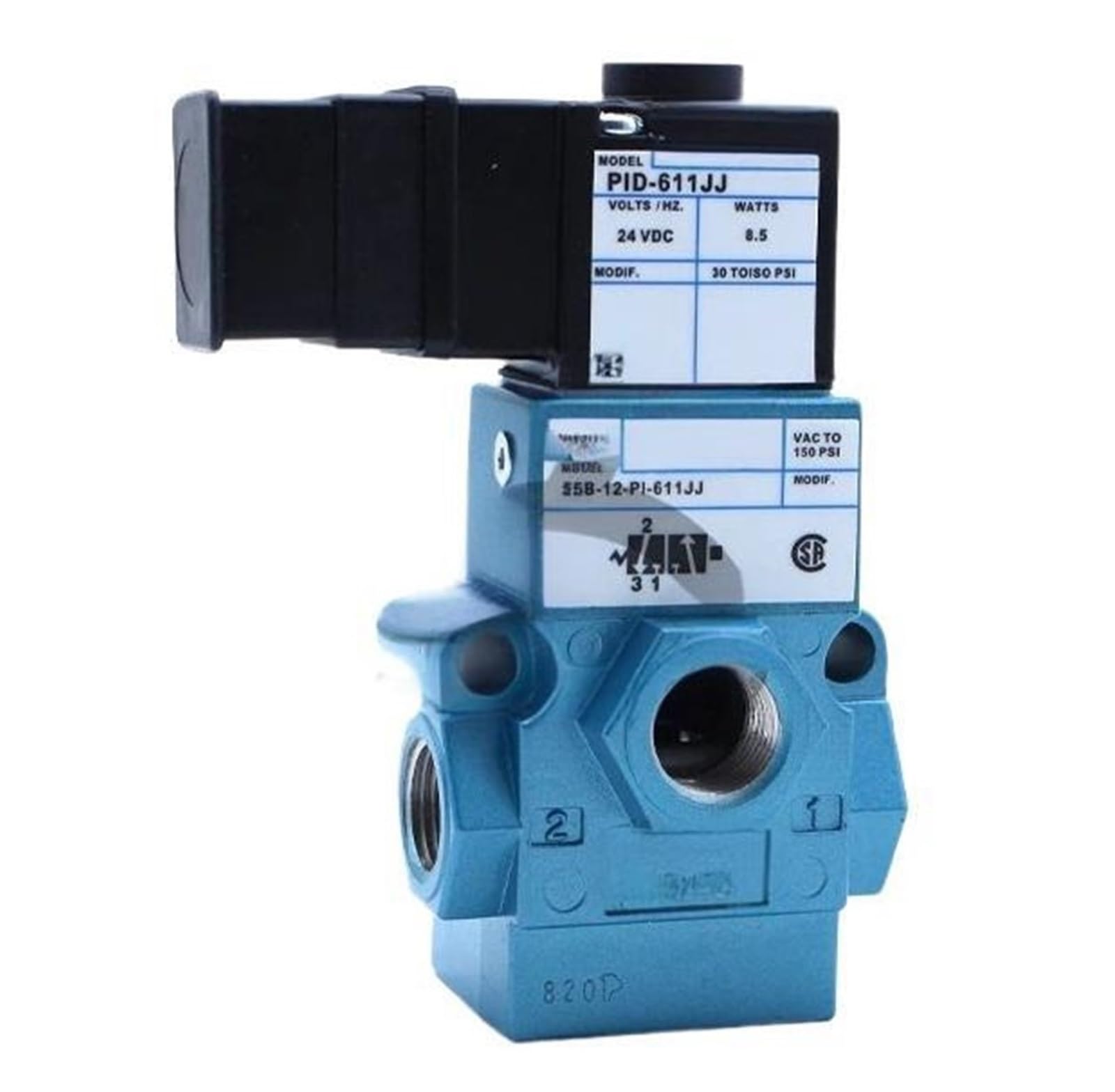 NACODLUL Solenoid valve 55B-12-PE-611BA 55B-12-PI-611BA 55B-12-PE-221BA 55B-12-PI-221BA 55B-12-PE-611 55B-12-PI-611(55B-12-PI-611,JJ)