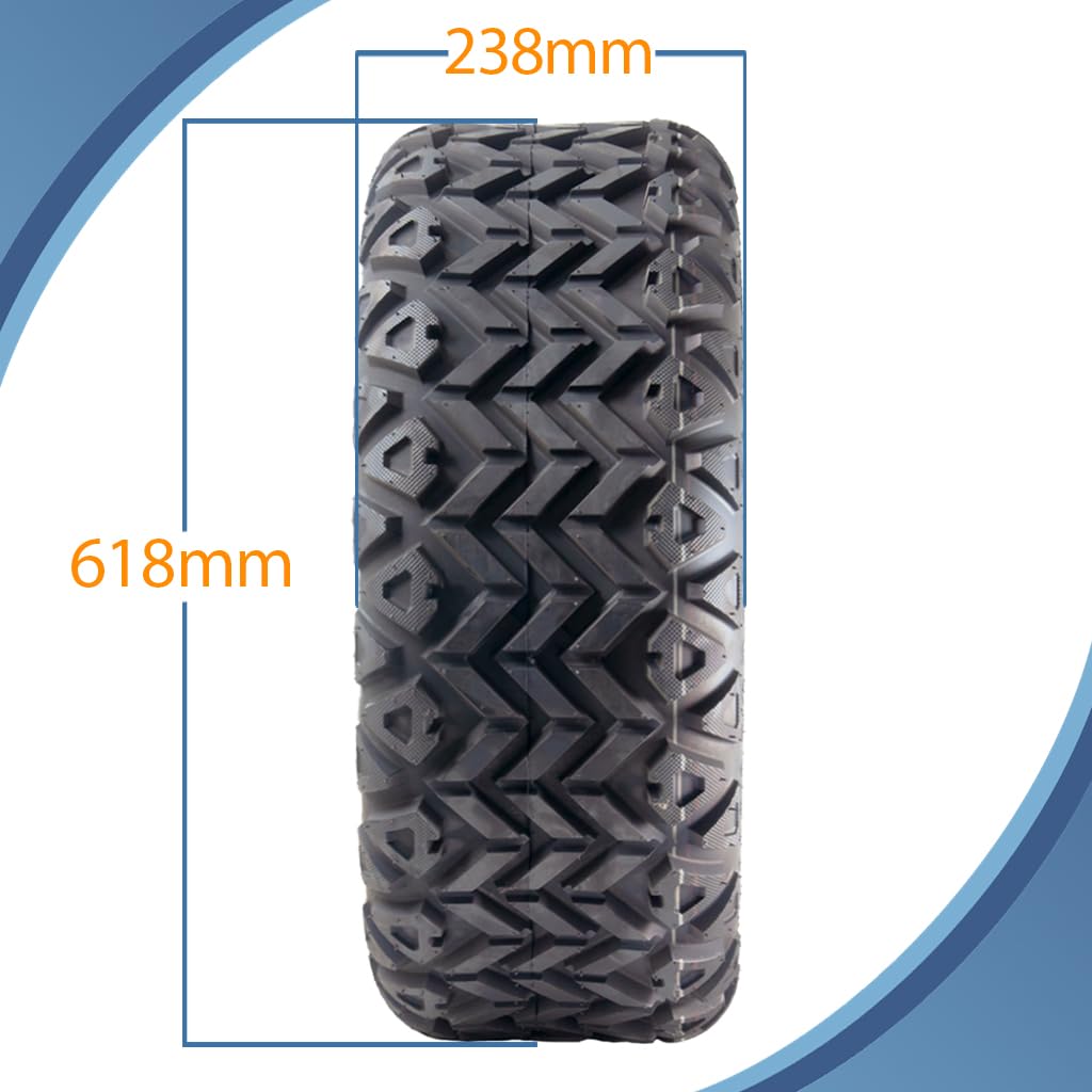 24x9.50-10 Utility ATV Gator Reifen P3026 Gras 6-lagig Tubeless Journey 240/75-10