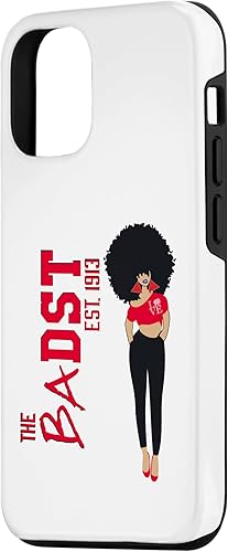 Miniatura 5 de iPhone 12 Pro Max Sassy Afro Lady Heels The Badst Love Elephant Case