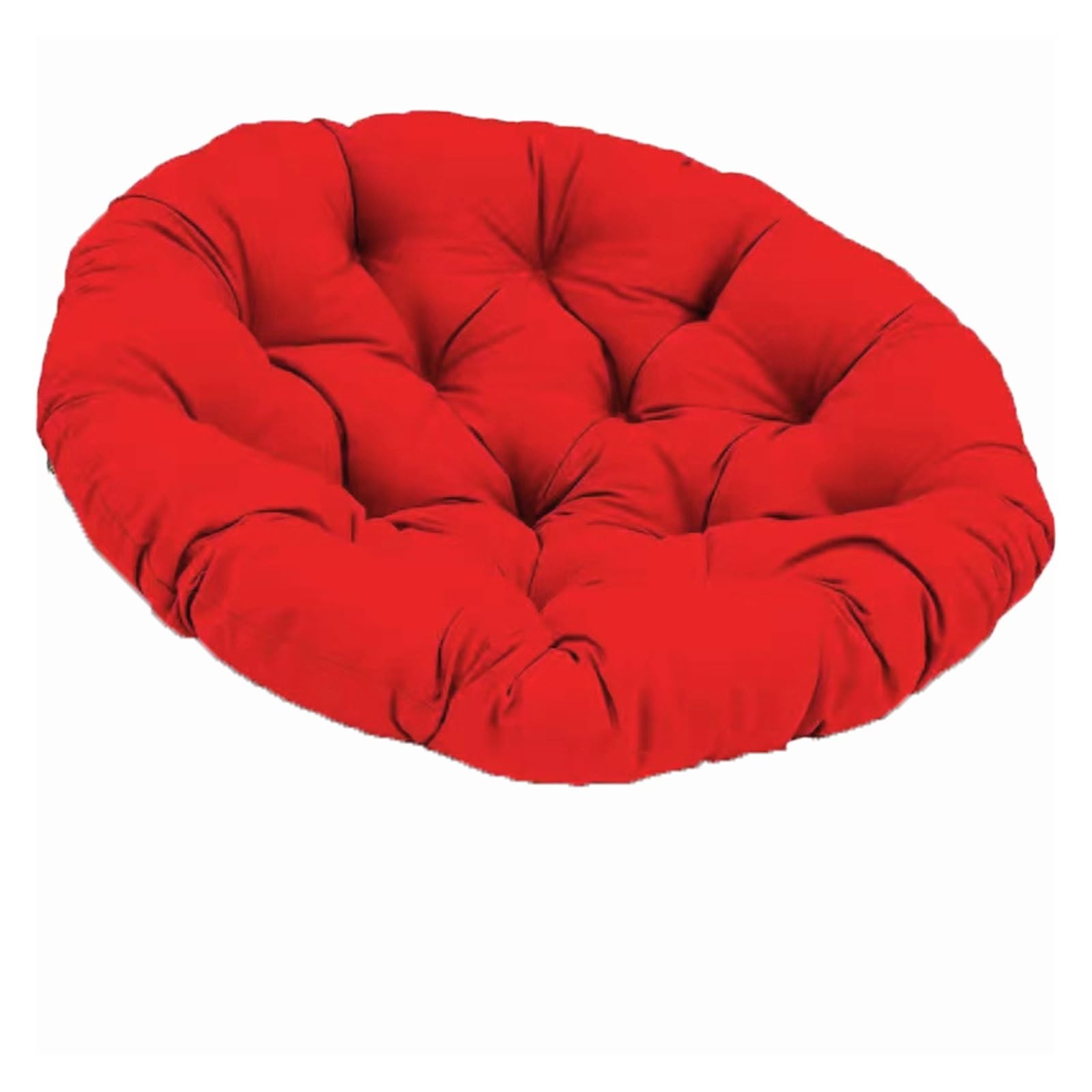 Okrągłe poduszki do wiszącego krzesła huśtawkowego, poduszka rattanowa do wewnątrz i na zewnątrz, sofa relaksacyjna (bez krzesła) 40 x 40 cm, tylko poduszka