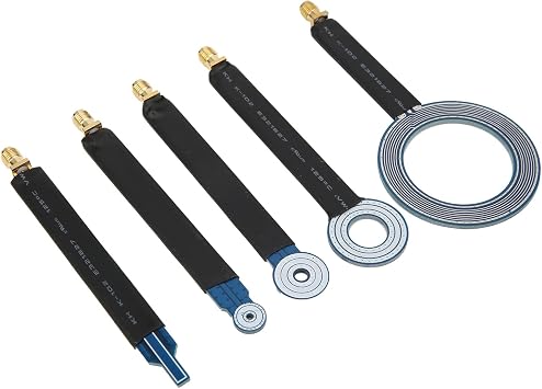 Thincol EMC EMI Near-Field Probe Set, Half Shield Anti-Interference RF Explorer Near Field Antenna Kit,Frequency 1Mhz-7GHz, SMA Male Thread (5Pcs)