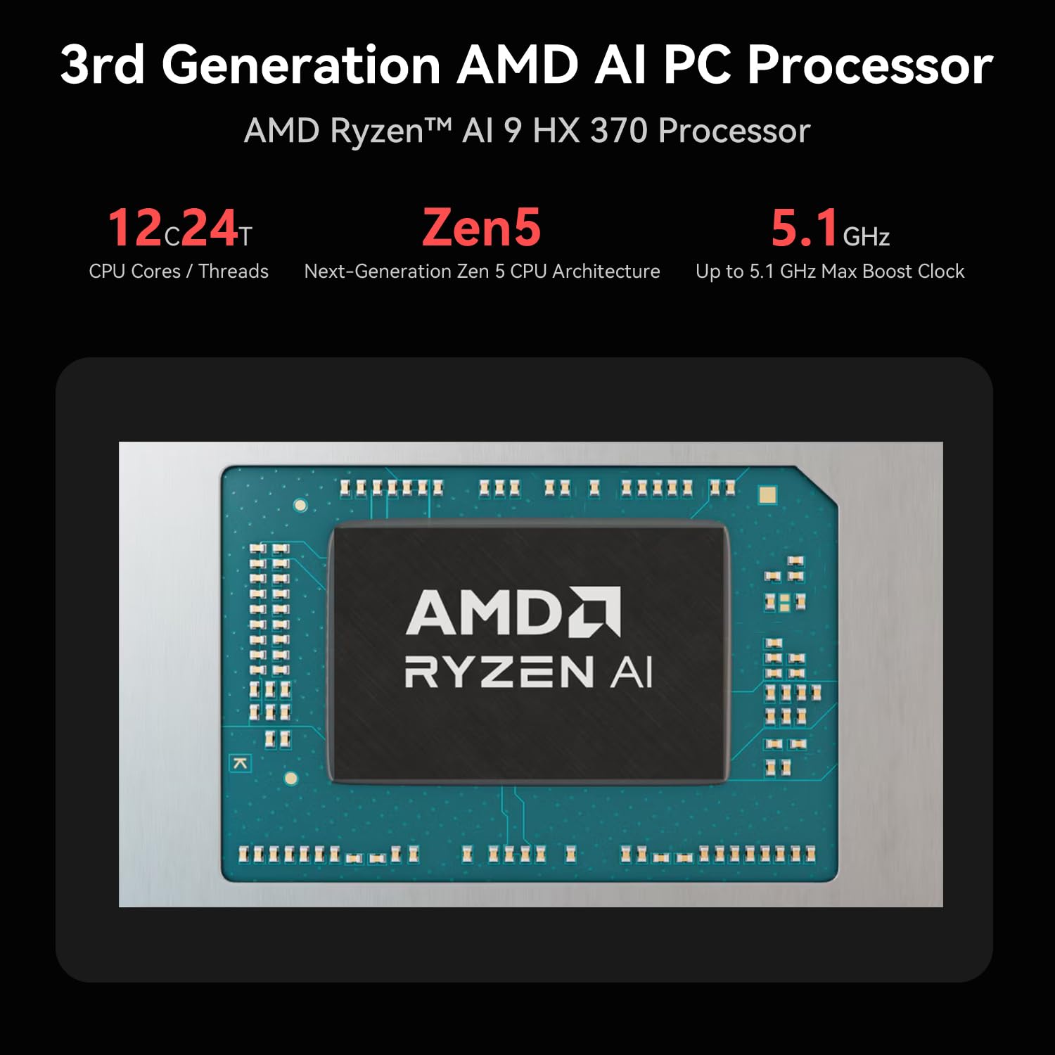 Amazon.com: Beelink SER9 Pro AI Mini PC, AMD Ryzen AI 9 HX 370