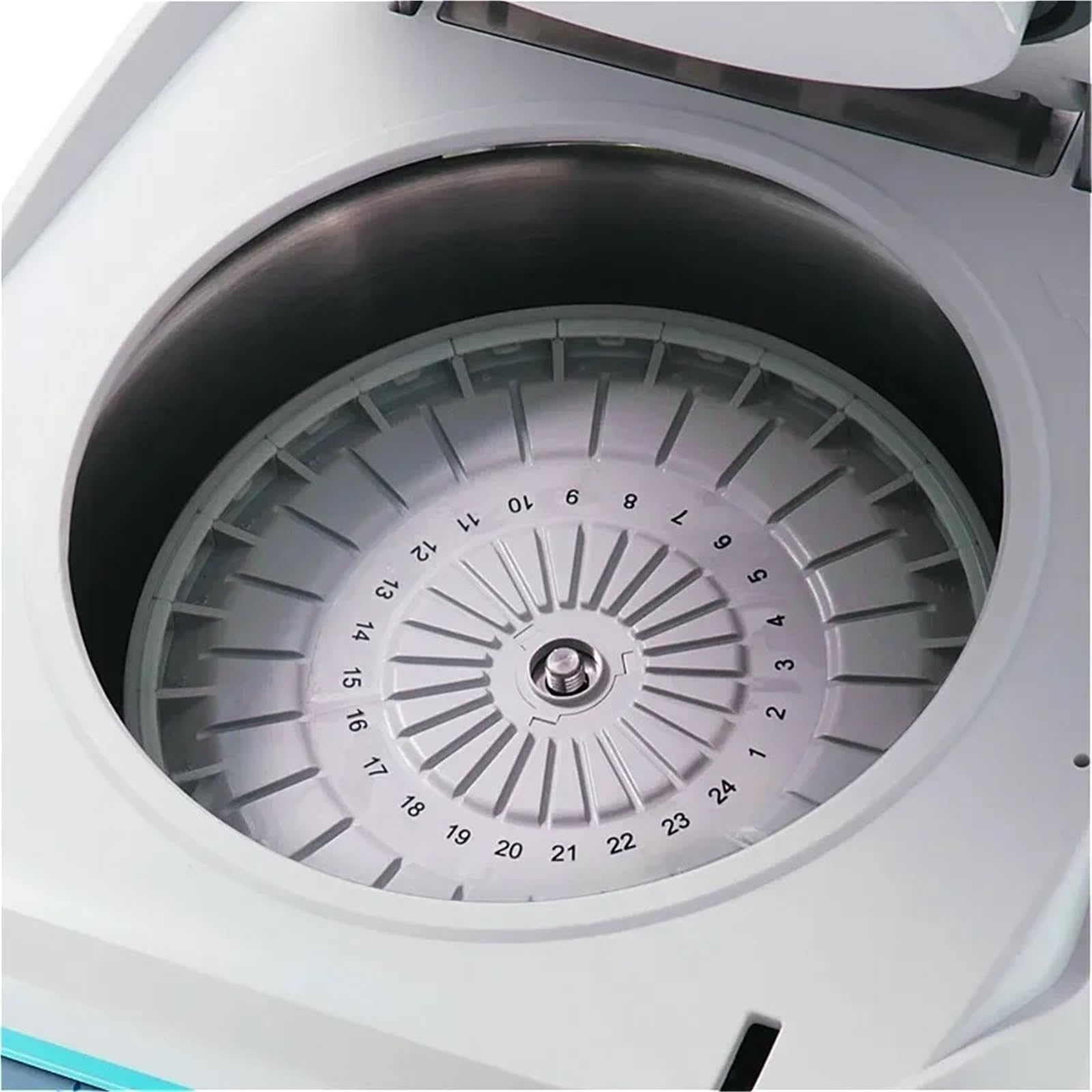 Centrífuga de sobremesa de laboratorio, Centrífuga de 12000 rpm viene con kit de rotor de hematocrito hasta 24 tubos capilares centrífuga con pantalla LCD