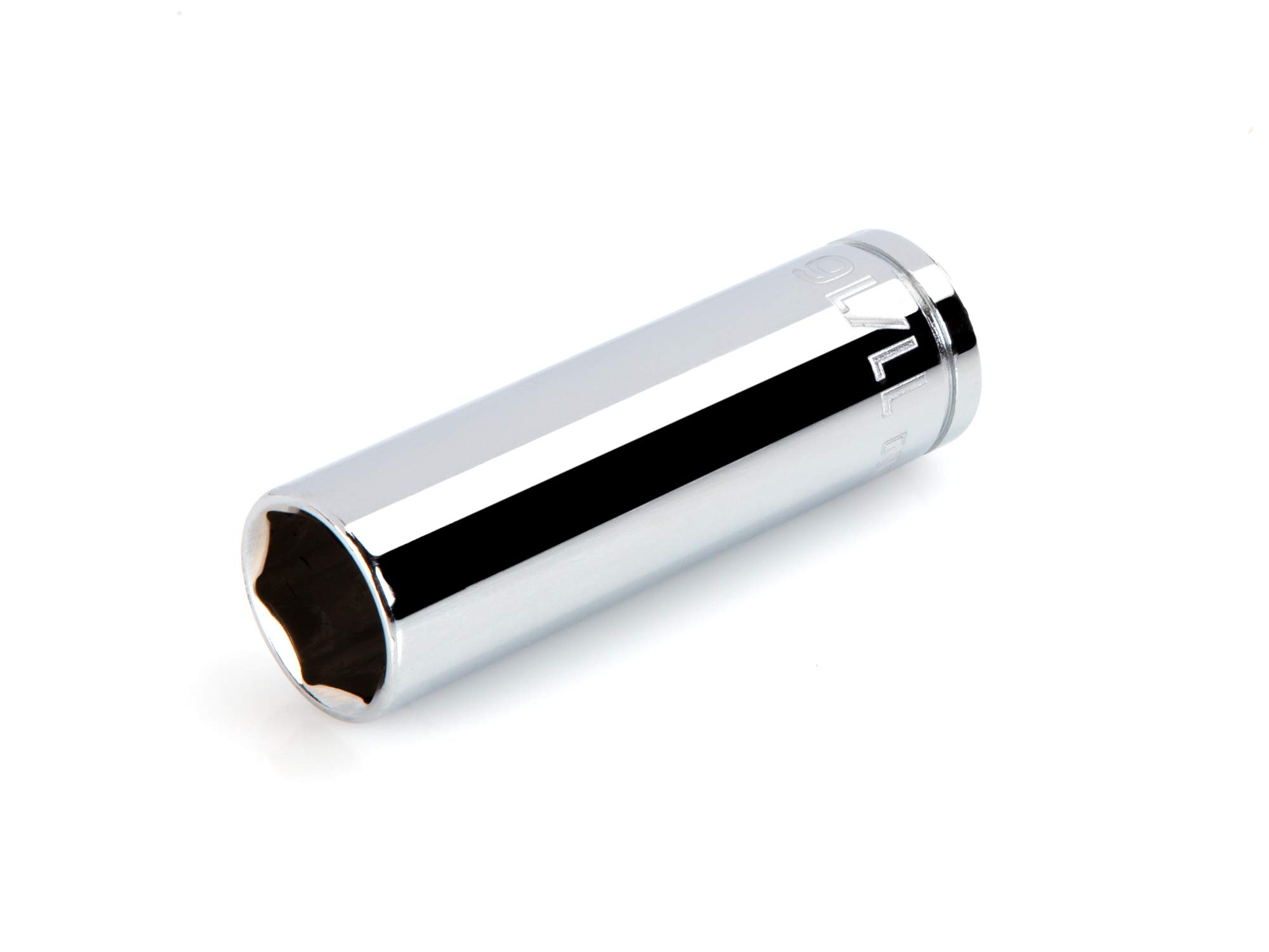 TEKTON 1/2 Inch Drive x 11/16 Inch 6-Point Socket | SHD23017 | Deep