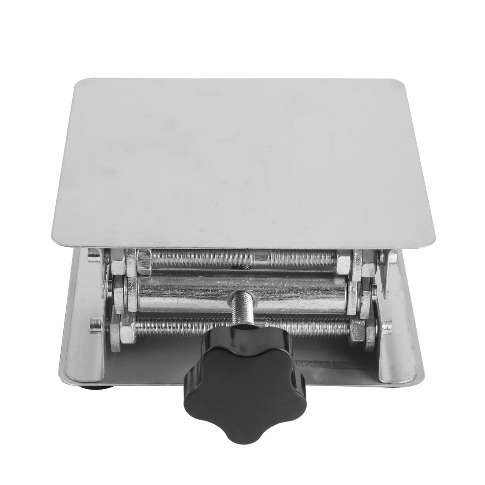 Mipcase Piattaforma Elevatrice in Acciaio Inox Banco da Lavoro Supporto Forbice Adatto per Laboratorio e Strumenti Vari