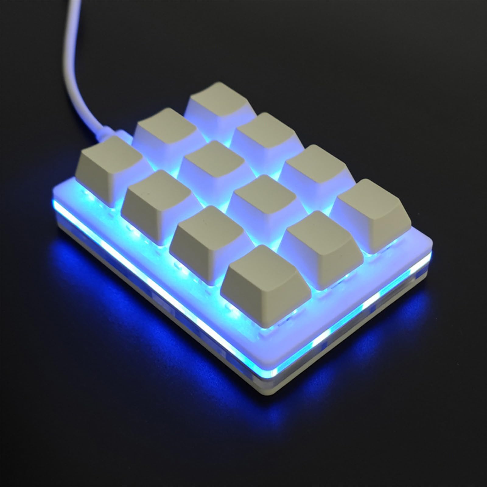 Pad da 12 Macro per Giocatori E Professionisti RGB Programmabili con Cavo Tipo C