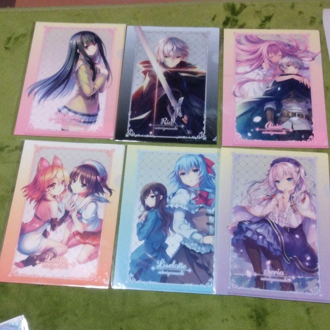 精霊幻想記　クリファイルホルダー他 Amazon.co.jp: 精霊幻想記 クリアファイル セット : おもちゃ