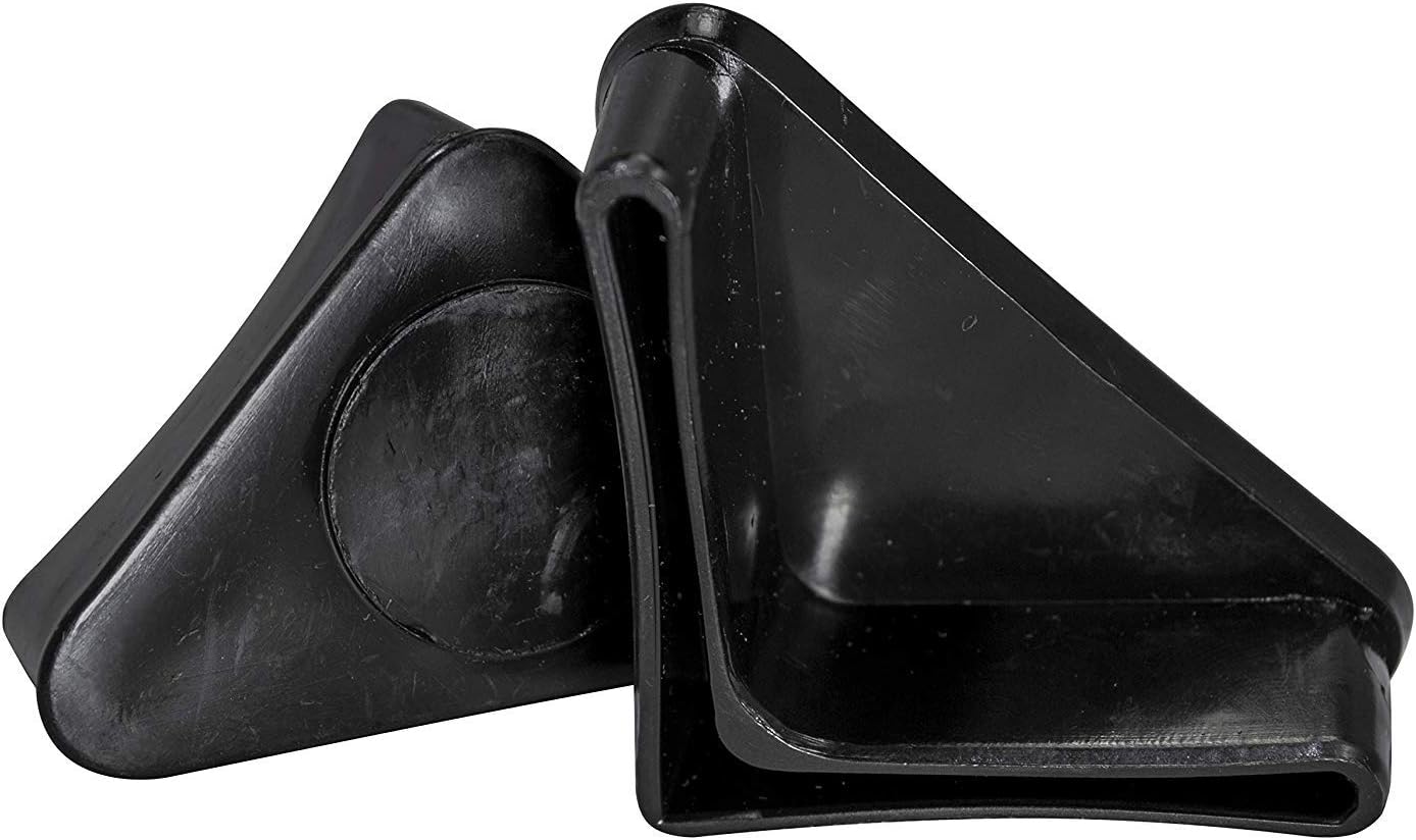 Prescott Plastics1 1/2 Inch Angle Iron Plastic End Caps L Shaped Chair Glides (50)