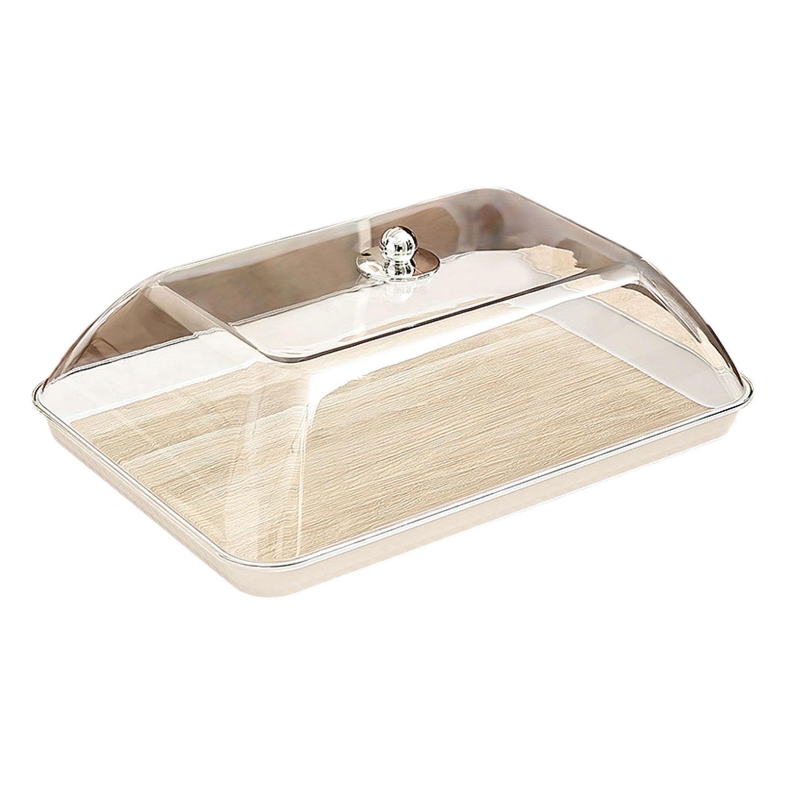 Soporte para Pasteles con Forma de Cúpula, Bandeja para Servir Postres, Soporte Multifuncional para Exhibir Pan, Soporte para Pasteles de Cocina, Sopo, L