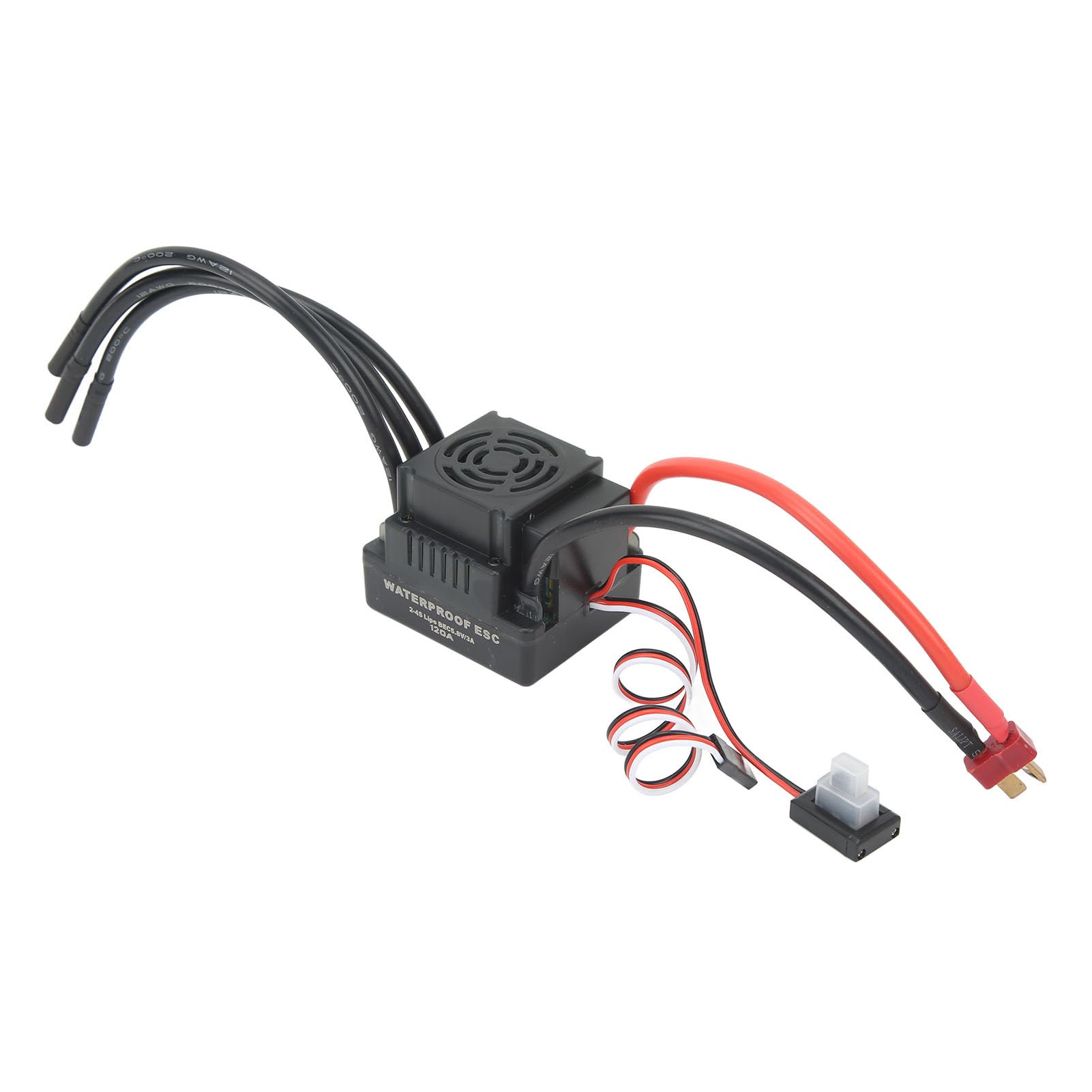 Changor Juego de Motor sin Escobillas RC, Motor de Alto par 2850KV 120A