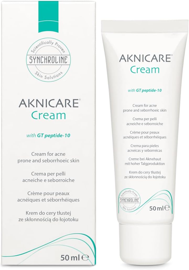 GENERAL TOPICS Srl Aknicare Cream 50Ml. Active Moisture Replenisher For Oily Skin & Acne
