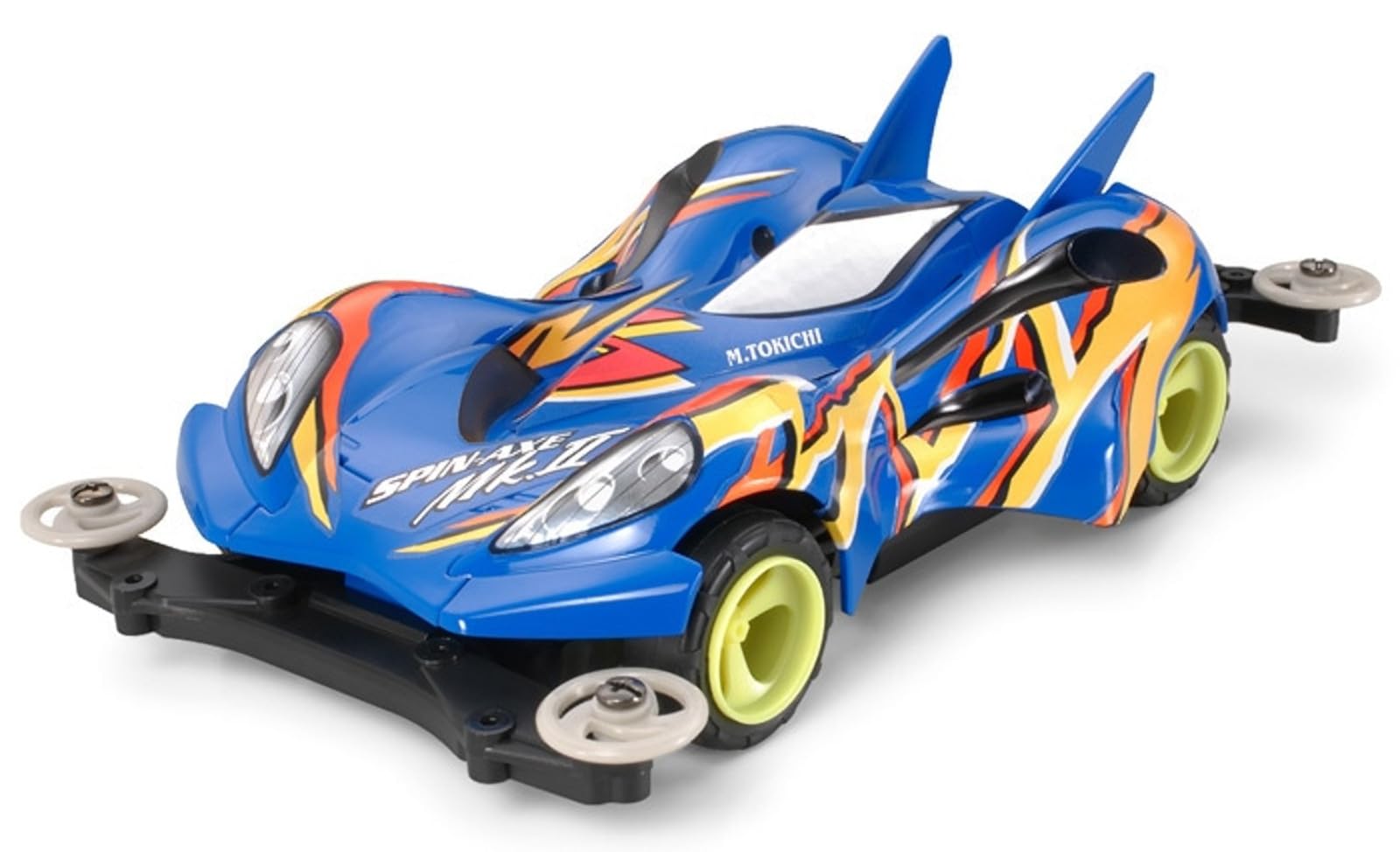Amazon.com: Tamiya 18631 1/32 Jr Racing Mini 4WD Spin-Axe MK. II
