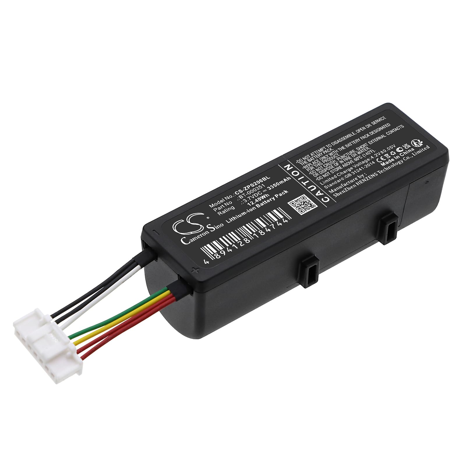 Batterie de rechange 3350 mAh pour Symbol MC17, numéro de pièce : BT-000018A01, BT-000351, BT-000374, BTRY-MC17RAB0E-50, BTRY-PS20-35MA-01