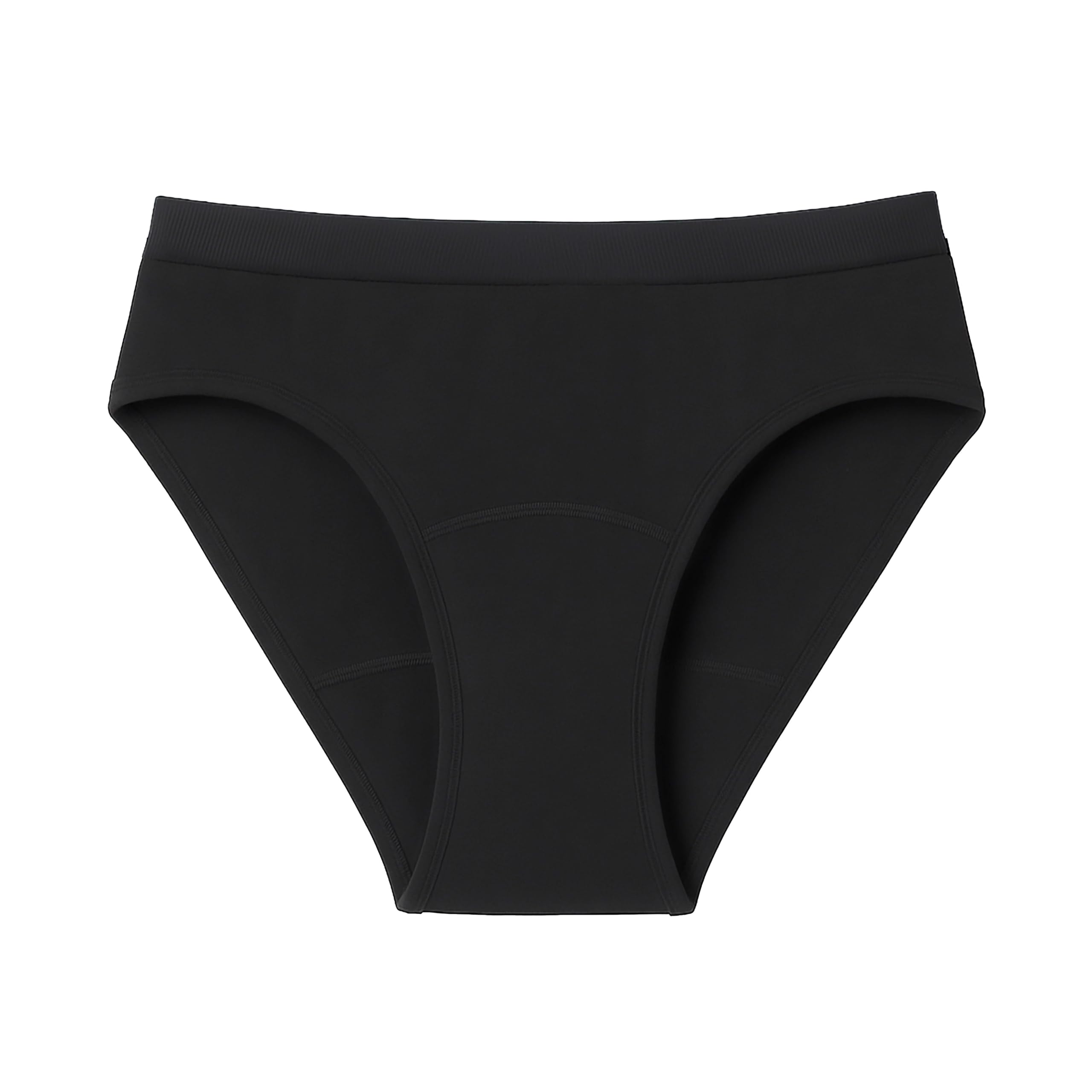 period. by the period company The Period Company Flow Stretch Teen Bikini Absorbent Period Underwear for Teens Heavy Flow, Leak Resistant & Reusable, Black-picture-52
