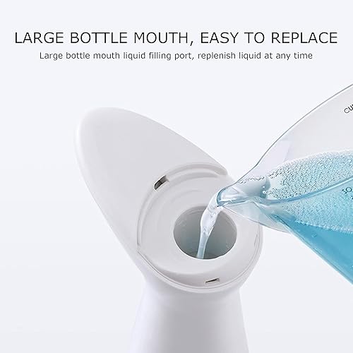 Miniatura 7 de Dispensador automático de jabón para lavabo de baño y cocina, 6.8 fl oz con sensor sin contacto, dispensador de jabón de manos con infrarrojos,