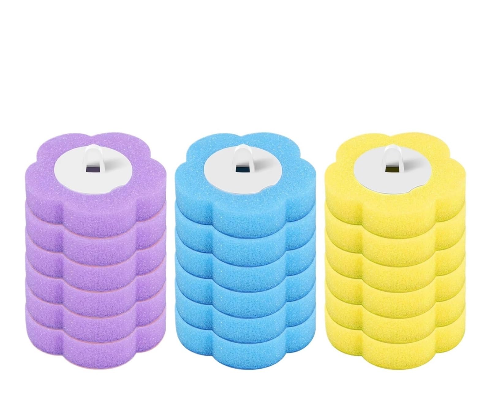 Brosses toilette jetables pour un nettoyage hygiénique sans contact et kit complet 6 pièces