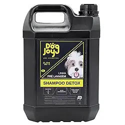 Shampoo Pré-lavagem Detox Pet Shop Neutralizador de Odores Para Cachorro e Gato Profissional Banho e Tosa 5L Dog Joy