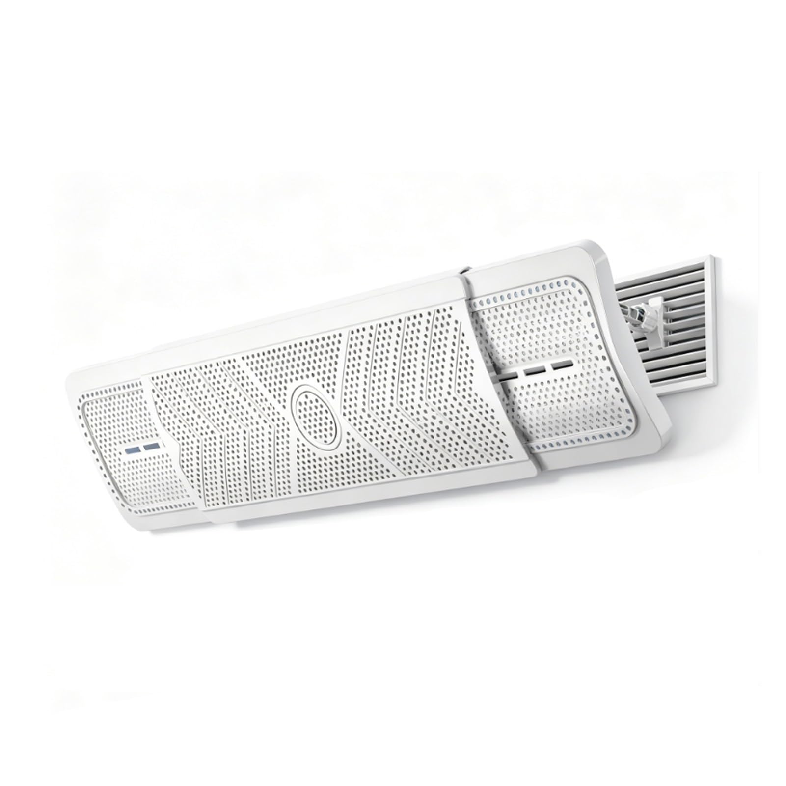 ZLLPIGLS Central Air Vent Deflector Ceiling, Thickened Plastic Vent Deflectors, Honeycomb No-Draft Airflow Deflector, for Central Air Conditioning