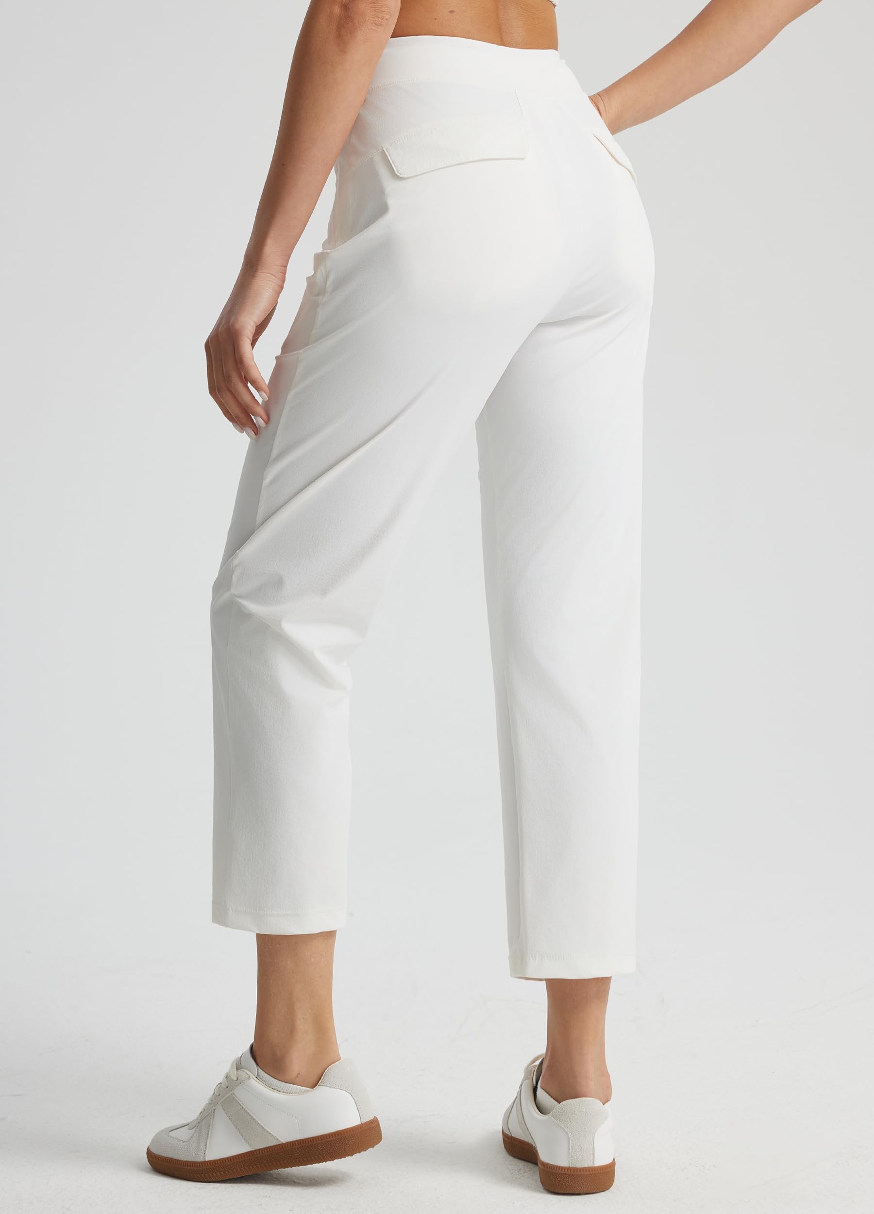 Libin Damen Golfhose 7/8 Jogginghose Leicht Atmungsaktive Trainingshose