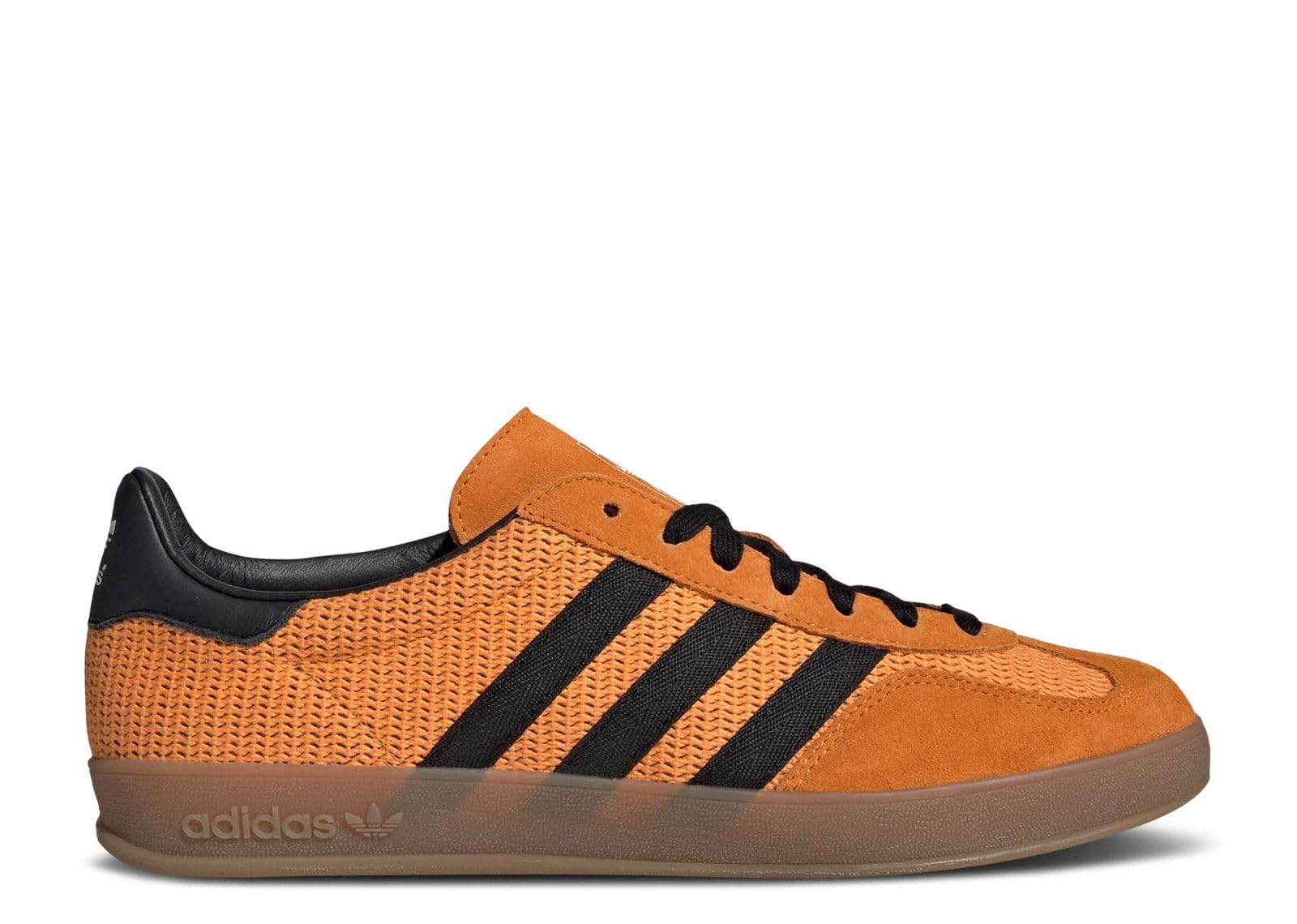 adidas Gazelle Indoor Men's Shoes, Equipment Orange/Core Black/Gum, Size 7