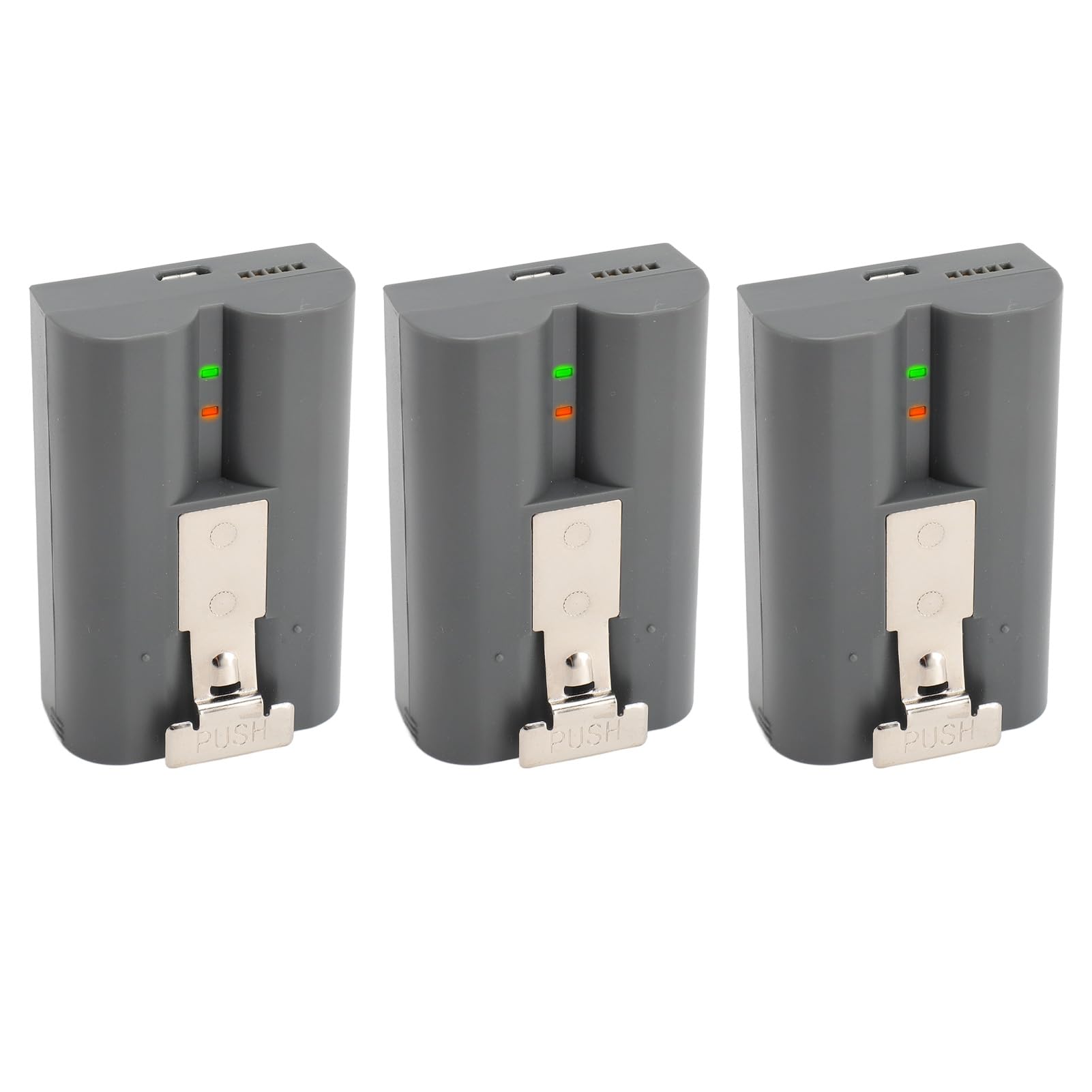 Batería de Repuesto para Cámara de Timbre de 8000 MAh, Iones de Litio de Larga Duración para Cámara de Vídeo 2 3 3plus 4, Stick Up CAM, con Protección Múltiple, Material ABS (Paquete de 3)
