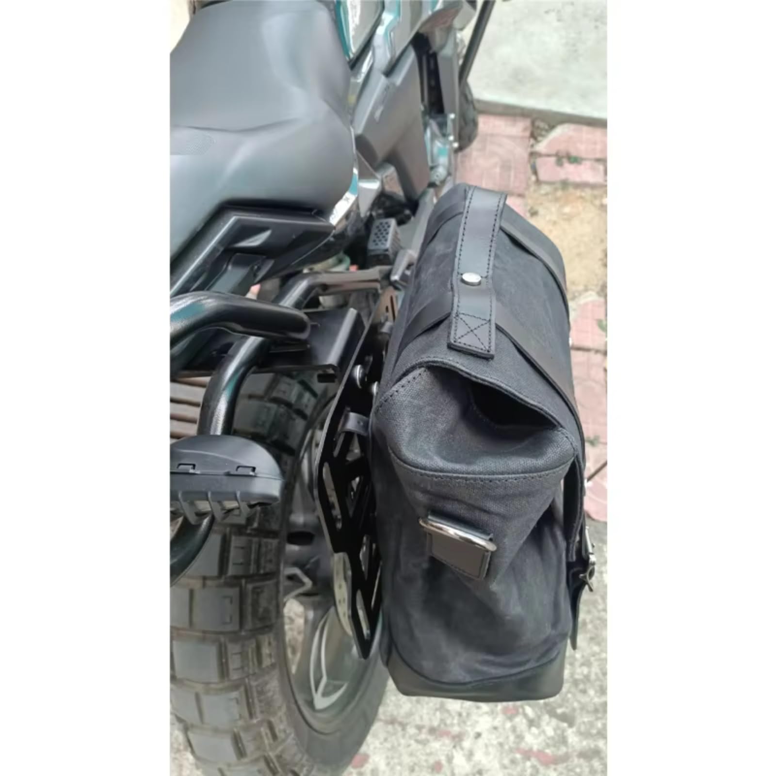 Motorradtasche Kompatibel Mit Forza350 Für R1200GS Motorrad Satteltasche Motorseitengepäck, Reise Umhängetasche Werkzeugtasche Reise Aufbewahrungstaschen Universell