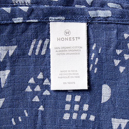 Image of HonestBaby Baby 100% Organic Cotton Swaddle Receiving Blankets (2 Pack)