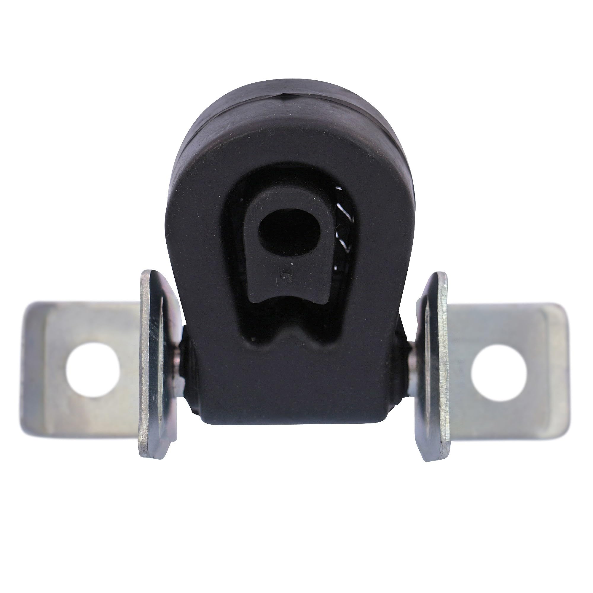 ATEC Germany Silenciador de escape conjunto 1x Silenciador trasero, 3x parachoques, 1x abrazadera de soporte compatible con VW TRANSPORTER T4