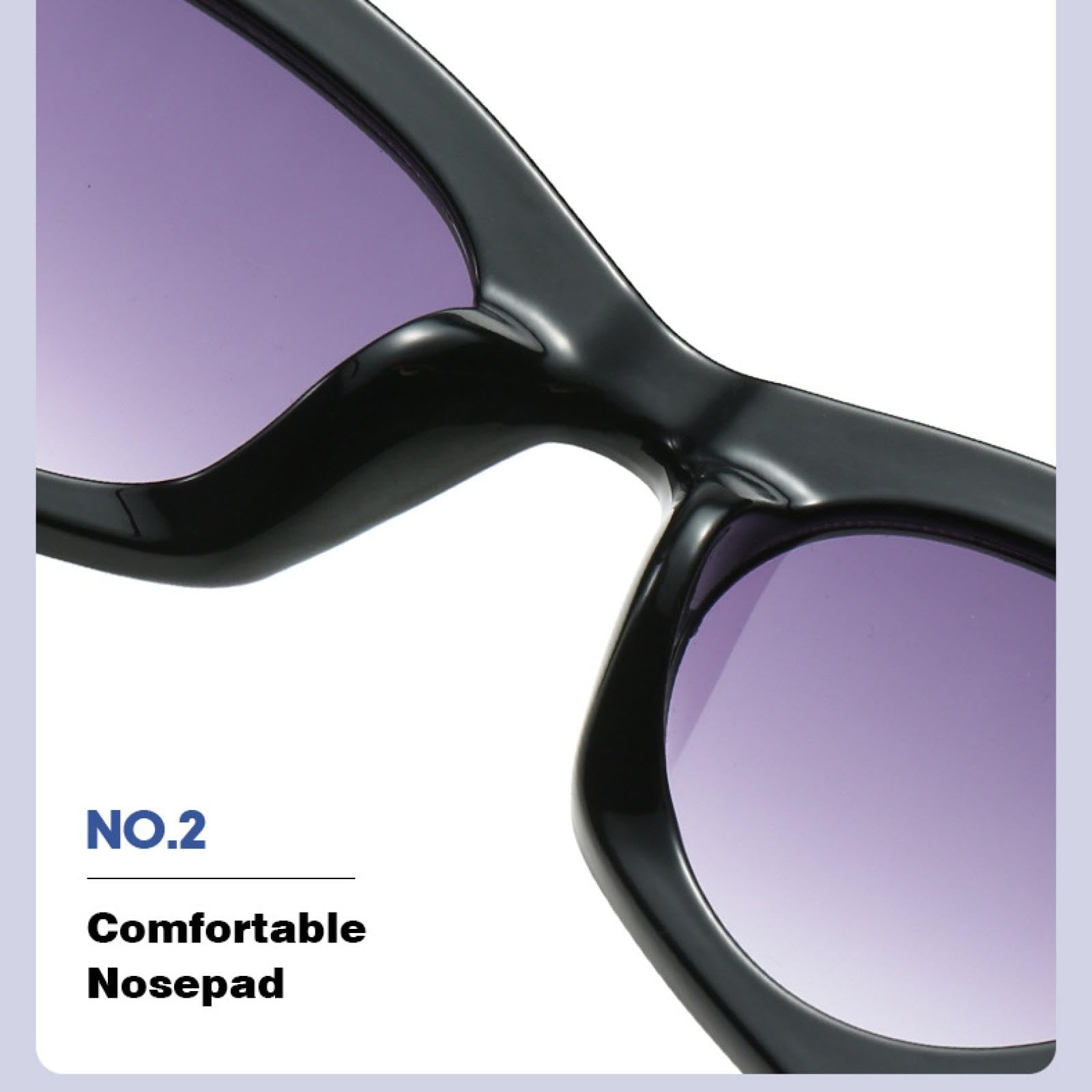 Occhiali da sole Cat Eye da donna, alla moda, punk, con montatura in metallo, UV400