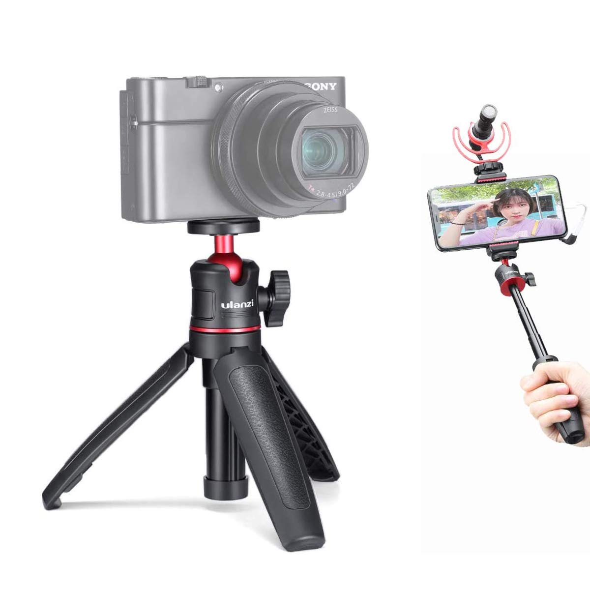 スマホアクセサリー MOMENT Tripodmount(MagSafe)+Ulanzi MT-08 Amazon.com: ULANZI MT-08 Extension Rod Tripod Mini Selfie Stick