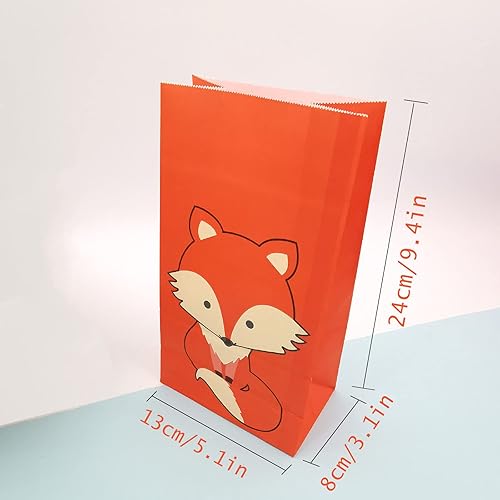 Miniatura 4 de 110 pulseras con temática de zorro, llaveros adhesivos, insignias, tatuajes temporales, bolsas de regalo para niños, criaturas del bosque, zorro,