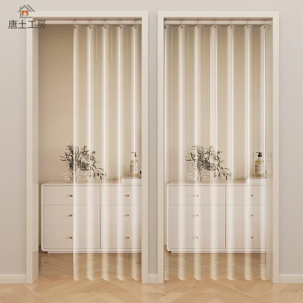 Amazon｜唐土工房 ビニールカーテン 断熱 透明 間仕切りカーテン