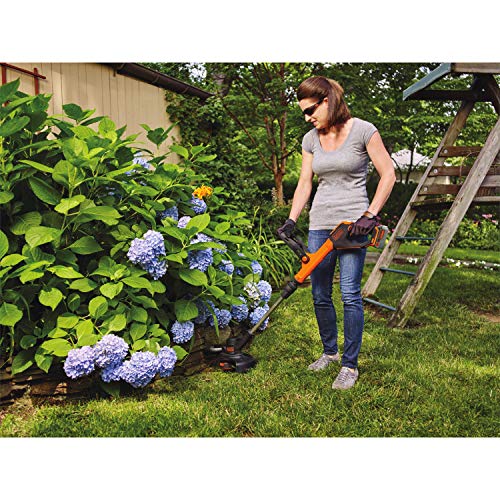 BLACK+DECKER 20V MAX String Trimmer / Edger, 12-Inch (LSTE523)