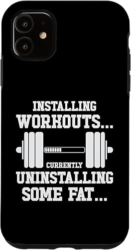 Miniatura 10 de Funda para iPhone 12 Mini Entrenamiento Gimnasio Pesas Entrenamiento Cuerpo Construcción Powerlifting