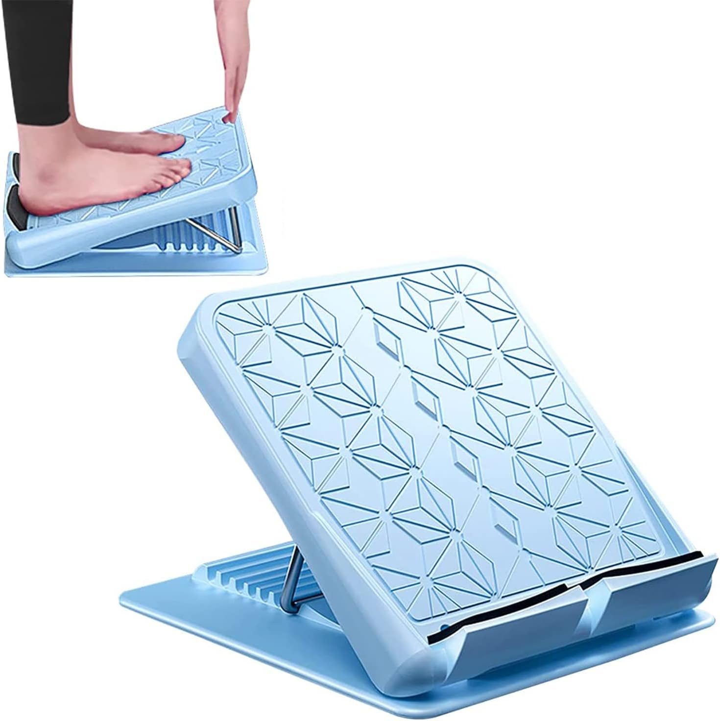 Yoga Slant Board Calf Stretcher, Adjustable 7 Level Foot