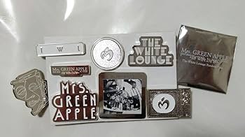 Amazon | ミセスグリーンアップル ホワイトラウンジ ピンバッジ