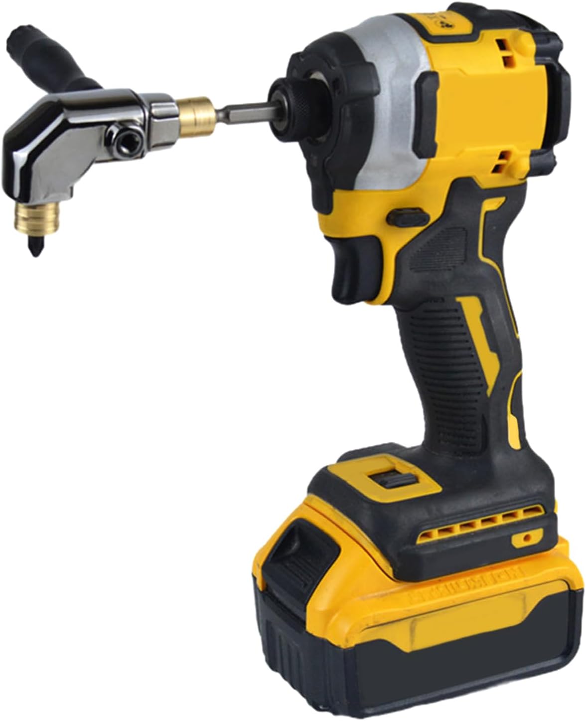 Versatile 90 Degree Angles Drill Adapter General Angles Drill Attachment With Screwdriver Bit For Household Projects