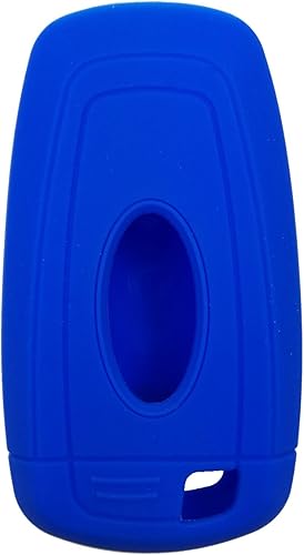 Miniatura 4 de 2 piezas Coolbestda - Funda protectora de goma para llavero sin llave para Ford Bronco Mustang Fusion Raptor F250 F350 F450 F550 Edge Explorer