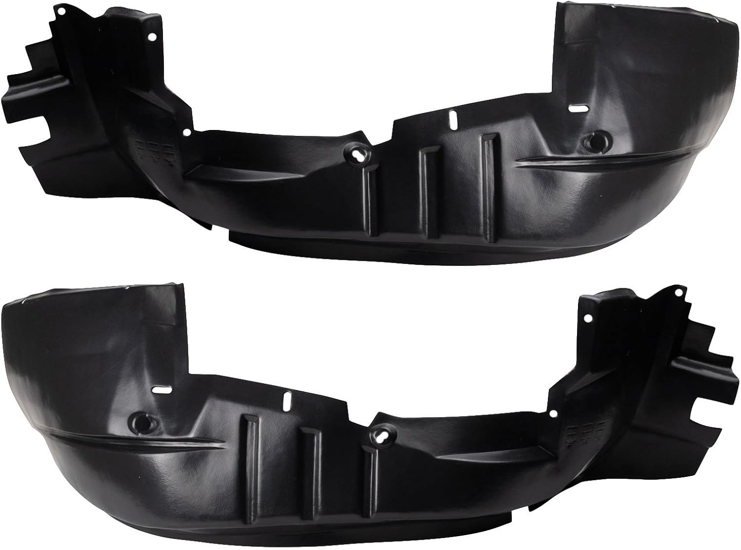 TRQ Front Inner Fender Liner Set for 1997–2001 Jeep Cherokee