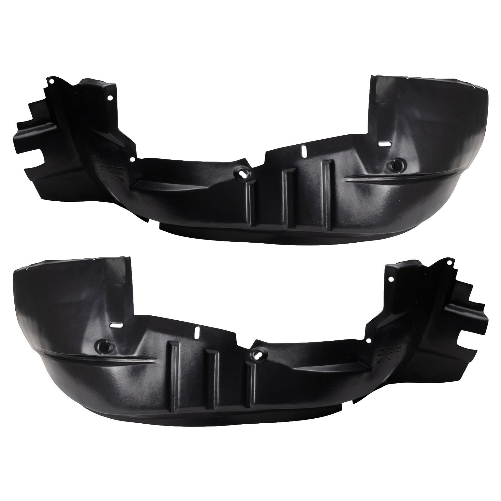 TRQ Front Driver and Passenger Side Inner Fender Liner Set | For 1997-2001 Jeep Cherokee