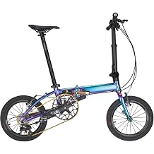 16 Inches Mountain Bike Bicycle Folding Bike Comfortable Chair, Anti-slip And Wear Resistant Tires, High Carbon Steel Frame C,16inch
