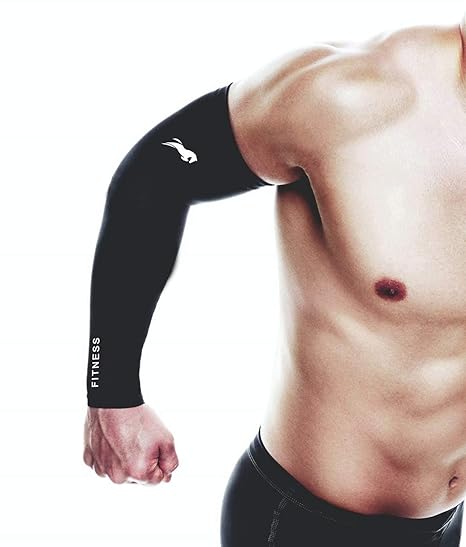 Just Rider Arm Sleeves for Men Women UV Protection Compression Long Arm Sleeves for Running 1 - pair